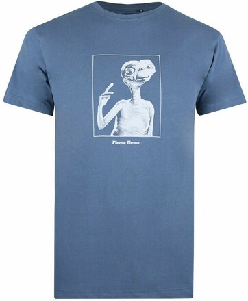 E.T T-shirt för män med telefon hem