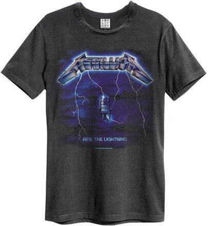 Amplified Unisex vuxen Ride The Lightning Metallica T-Shirt