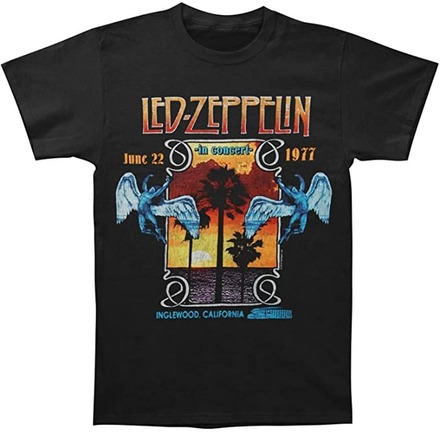 Led Zeppelin Unisex T-shirt för vuxna i Inglewood