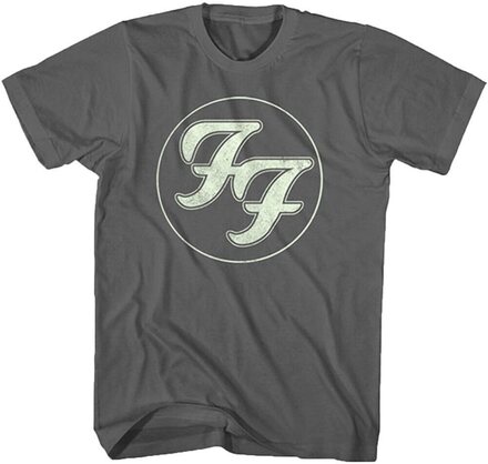 Foo Fighters Unisex T-Shirt med logotyp för vuxna med mjuk touch