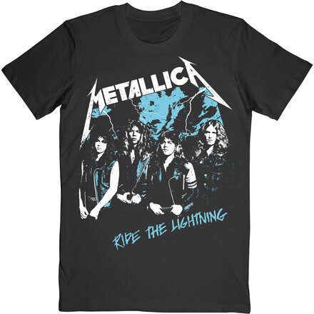 Metallica Unisex vuxen Ride the Lightning Vintage T-Shirt