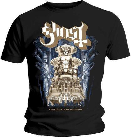Ghost Unisex T-Shirt för vuxna med ceremonier och hängivenhet