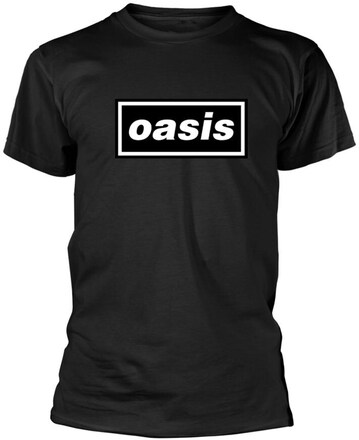 Oasis Unisex T-shirt med Decca-logotyp för vuxna