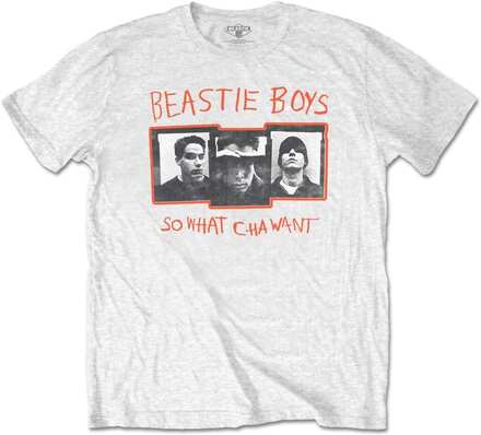 Beastie Boys Unisex vuxen So What Cha Want bomulls-T-Shirt