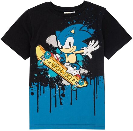 Sonic The Hedgehog Skateboard T-Shirt för barn/barn