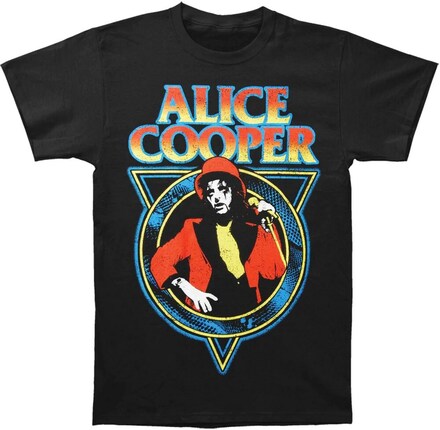 Alice Cooper Unisex vuxen t-shirt i bomull med ormskinn
