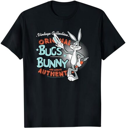 Looney Tunes Snurre Sprätt Vintage T-shirt i bomull, herr