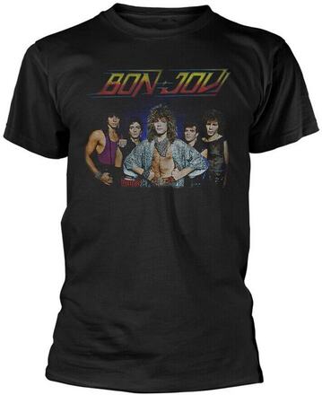 Bon Jovi Unisex vuxen Tour ´84 bomulls-T-shirt