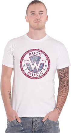 Weezer Unisex vuxen rockmusik t-shirt i bomull