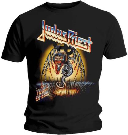 Judas Priest Unisex vuxen Touch of Evil T-shirt i bomull