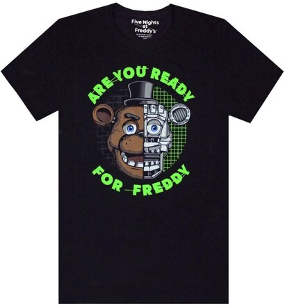 Five Nights At Freddys T-shirt för pojkar - Är du redo för Freddy?