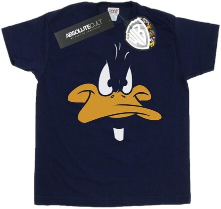 Looney Tunes Pojkar - Daffy Duck T-shirt med stort ansikte