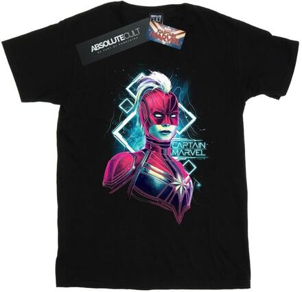 Marvel Captain Marvel Neon Warrior T-shirt för herrar