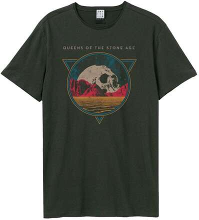 Amplified Unisex vuxen Skull Planet Queens Of The Stone Age T-Shirt