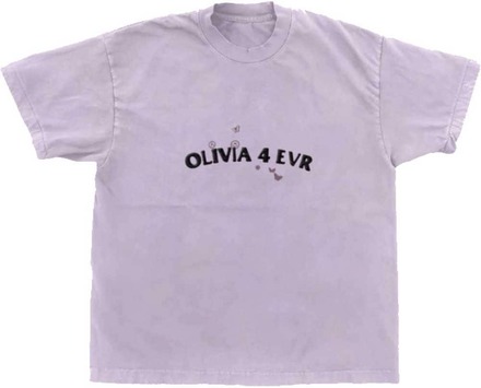 Olivia Rodrigo Unisex vuxen Olivia 4 Evr Brutal T-shirt