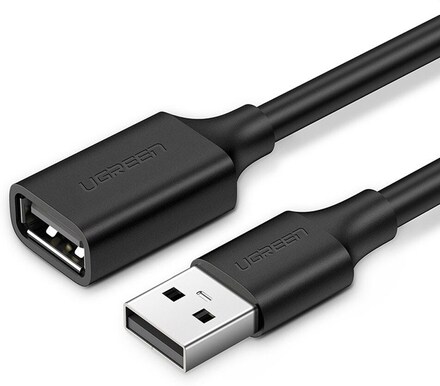 Ugreen USB Förlängninskabel USB Hona till USB Hane 1m