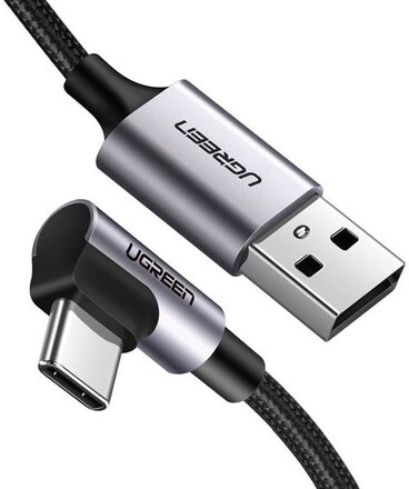 Ugreen US284, 2 m, USB A, USB C, 480 Mbit/s, Svart
