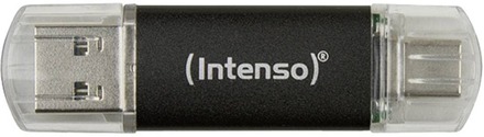 Intenso Twist Line USB-minne 64 GB Antracit 3539490 USB-A, USB-C®, USB 3.1 Gen 1