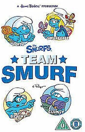 Team Smurf DVD (2017) William Hanna cert U Brand New
