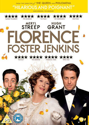 Florence Foster Jenkins DVD (2016) Meryl Streep, Frears (DIR) Cert PG Pre-Owned Region 2