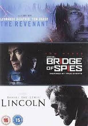 REVENANT, THE / LINCOLN / BRIDGE OF SPIE DVD Pre-Owned Region 2
