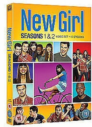 New Girl: Seasons 1-2 DVD (2013) Zooey Deschanel Cert 15 6 Discs Pre-Owned Region 2