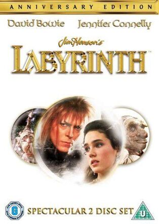 Labyrinth DVD (2007) David Bowie, Henson (DIR) Cert U 2 Discs Pre-Owned Region 2