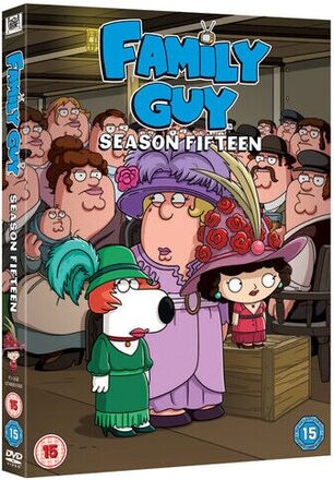 Family Guy: Season Fifteen DVD (2015) Seth MacFarlane Cert 15 3 Discs Pre-Owned Region 2