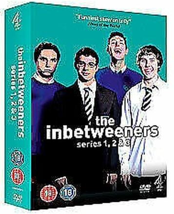 The Inbetweeners: Series 1-3 DVD (2010) Simon Bird Cert 18 Pre-Owned Region 2