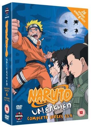 Naruto Unleashed: The Complete Series 6 DVD (2009) Hayato Date Cert 12 6 Discs Pre-Owned Region 2
