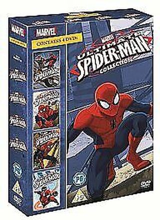 Ultimate Spider-Man: Collection DVD (2013) Jeph Loeb Cert PG 4 Discs Pre-Owned Region 2