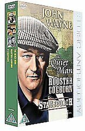 The Quiet Man/Stagecoach/Rooster Cogburn DVD (2006) John Wayne, Ford (DIR) Cert Pre-Owned Region 2