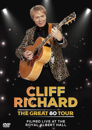 Cliff Richard: The Great 80 Tour DVD (2021) Cliff Richard Cert E Region 2