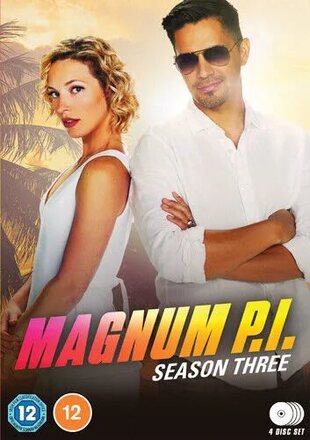 Magnum P.I.: Season 3 DVD (2023) Jay Hernandez Cert 12 4 Discs Region 2