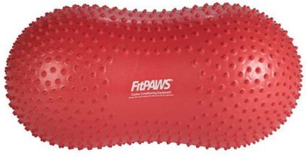FitPAWS Balansboll för husdjur Trax Peanut 50 cm röd