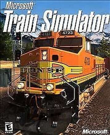 Microsoft Train simulator - PC (begagnad)