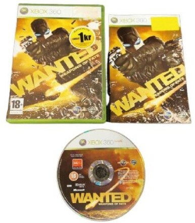 Wanted: Weapons of Fate PAL XBOX 360 KOMPLETT