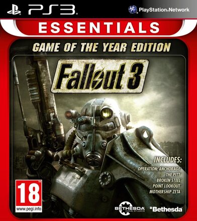Fallout 3 Game of the Year Edition (Essentials) (ps3)