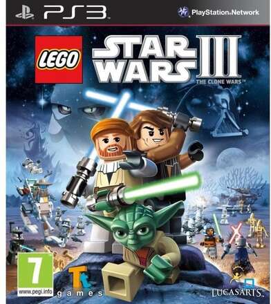 TV-spel - LEGO - Star Wars III: The Clone Wars - PS3 - Action - Nytt scenario- REFURBISHED
