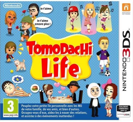 Tomodachi Life 3DS-spel- REFURBISHED