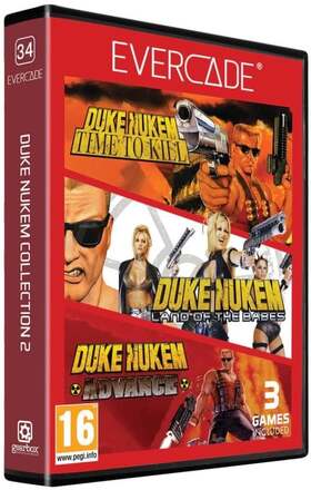 Duke Nukem Collection 2 Evercade - Red Cart 34 - Evercade