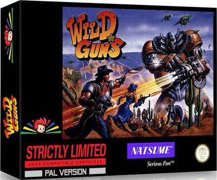 Wild Guns Reloaded / Wild Guns Limited Edition - (Strictly Limited Games) - Super Nintendo