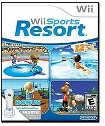 Wii - Wii Sports Resort (Nintendo Wii) with Wii MotionPlus Accessory - Game 14VG The Pre-Owned