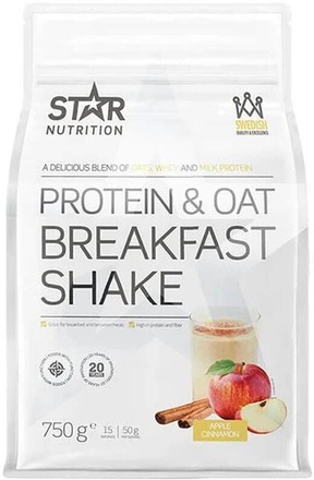 Star Nutrition Protein & Oat Breakfast Shake, 750 g