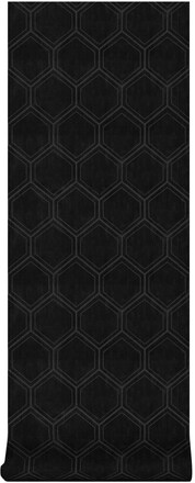 Superfresco Easy - Non-woven tapet - Hexagon Honeycomb - Svart - 10mx53cm