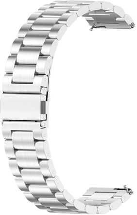 INF Klockarmband 22 mm Huawei Watch GT/Magic/TicWatch Pro rostfritt stål Silver