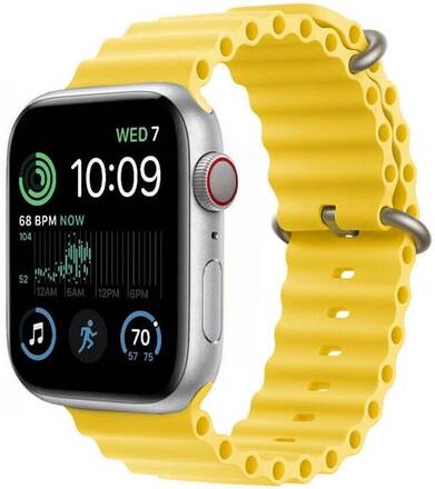 RIB Sport Armband Apple Watch SE 2022 (44mm) - Gul
