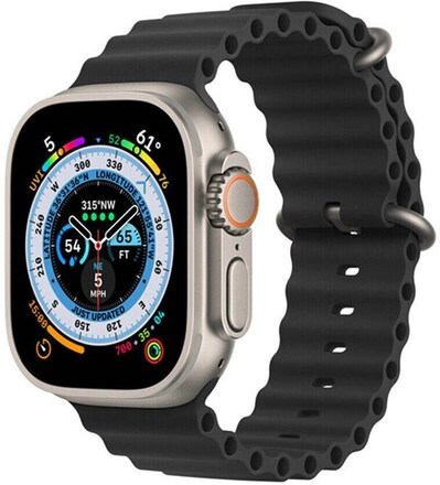 RIB Sport Armband Apple Watch Ultra (49mm) - Svart