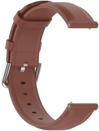 INF Klockarmband äkta läder Samsung Galaxy Watch 3 45 mm/Gear S3 Classic, Frontier, Huawei Watch Buds/GT Runner/GT2 Pro, Xiaomi Watch S1 Pro, Garmin