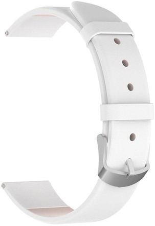 20mm Huawei Watch GT 3 (42mm) / GT2 42mm leather watch strap - White